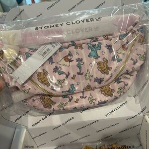 Stoney Clover Lane Monsters Inc Pink Belt Bag
